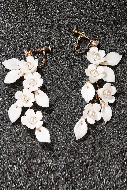 Flower Golden Earrings