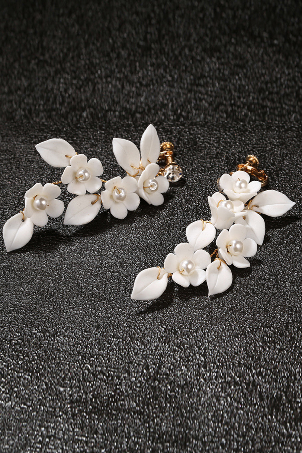 Flower Golden Earrings