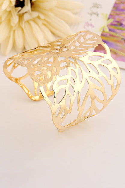 Hollow Out Golden Bracelet