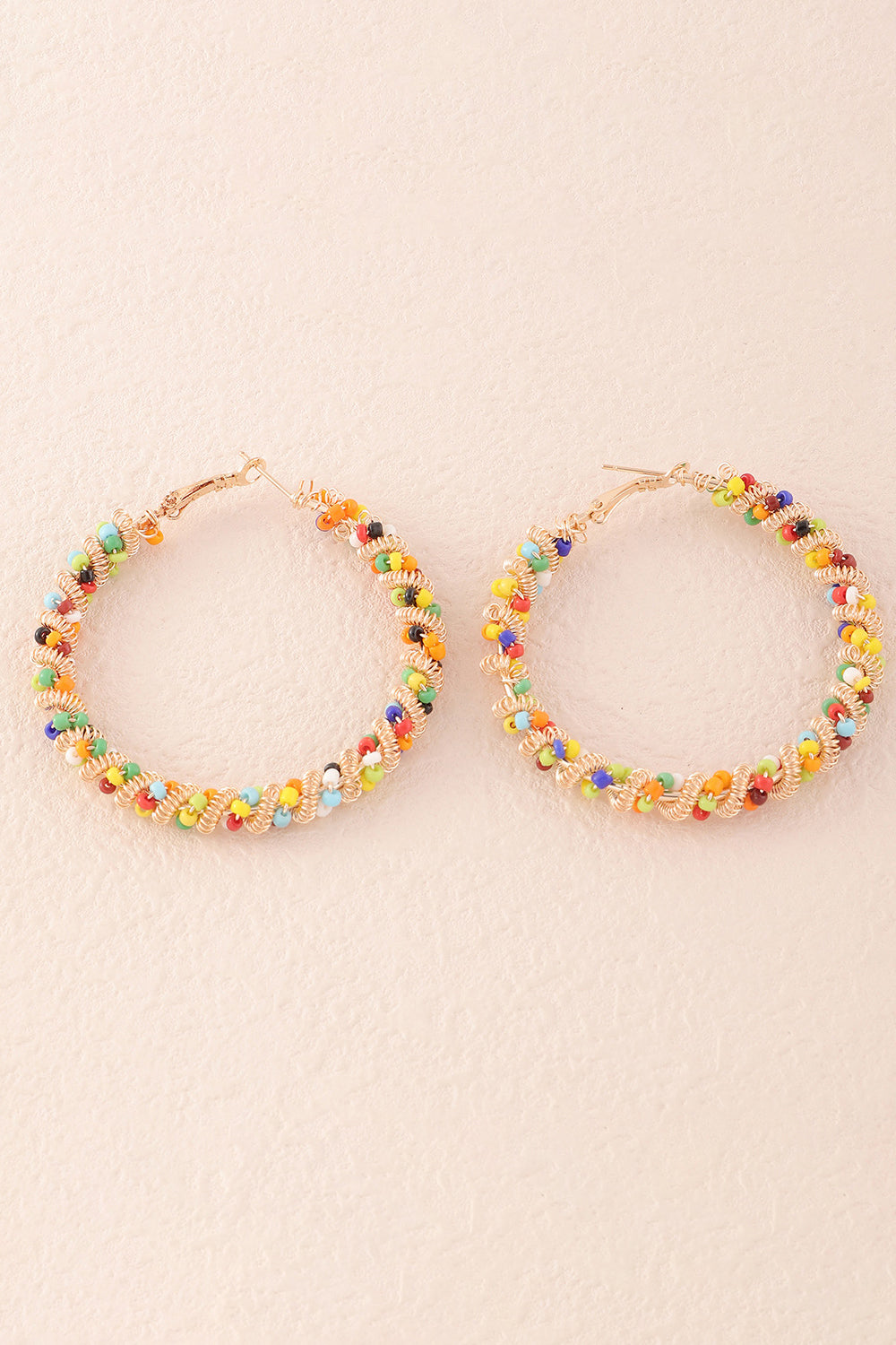 Colorful Loop Boho Style Earrings