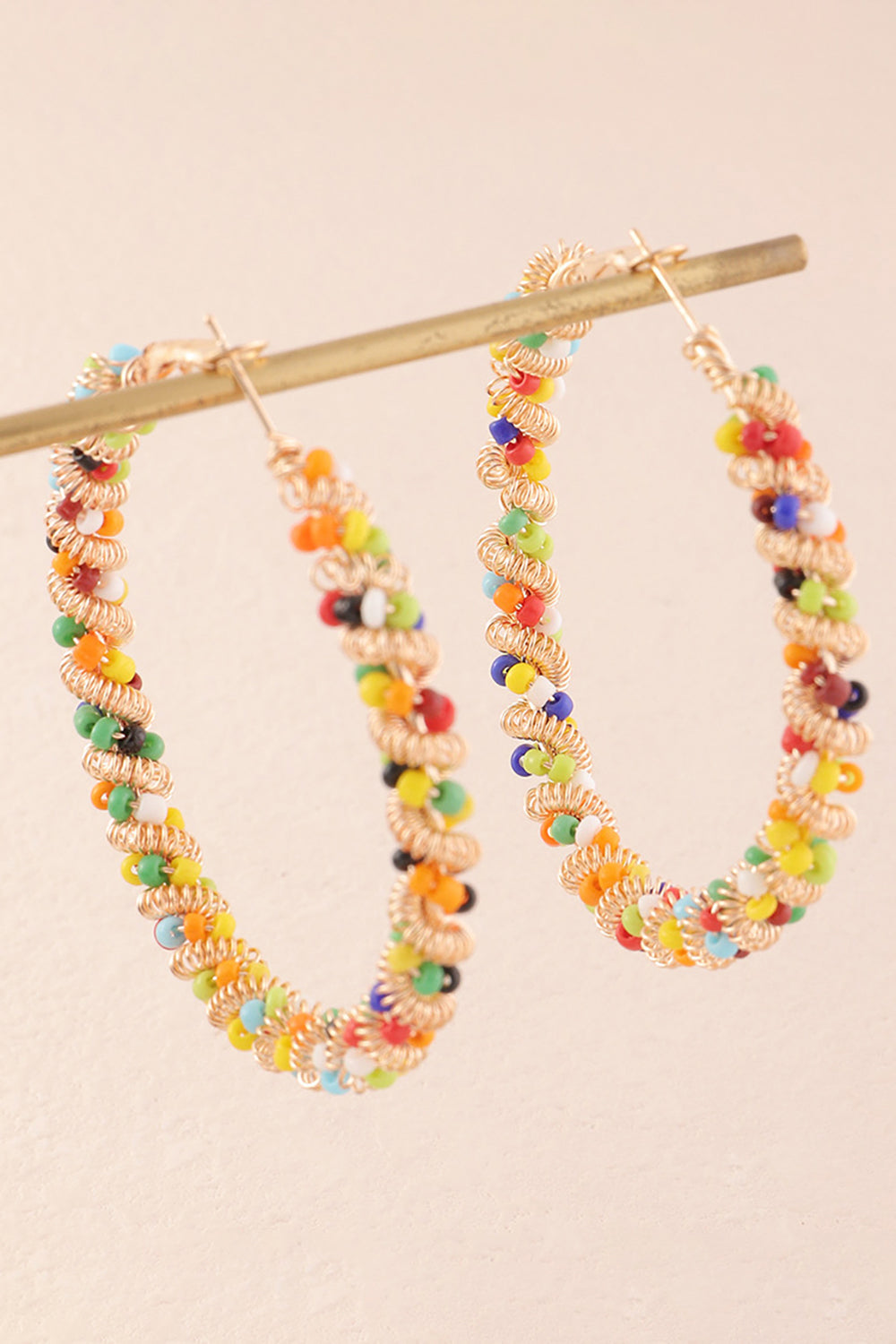 Colorful Loop Boho Style Earrings