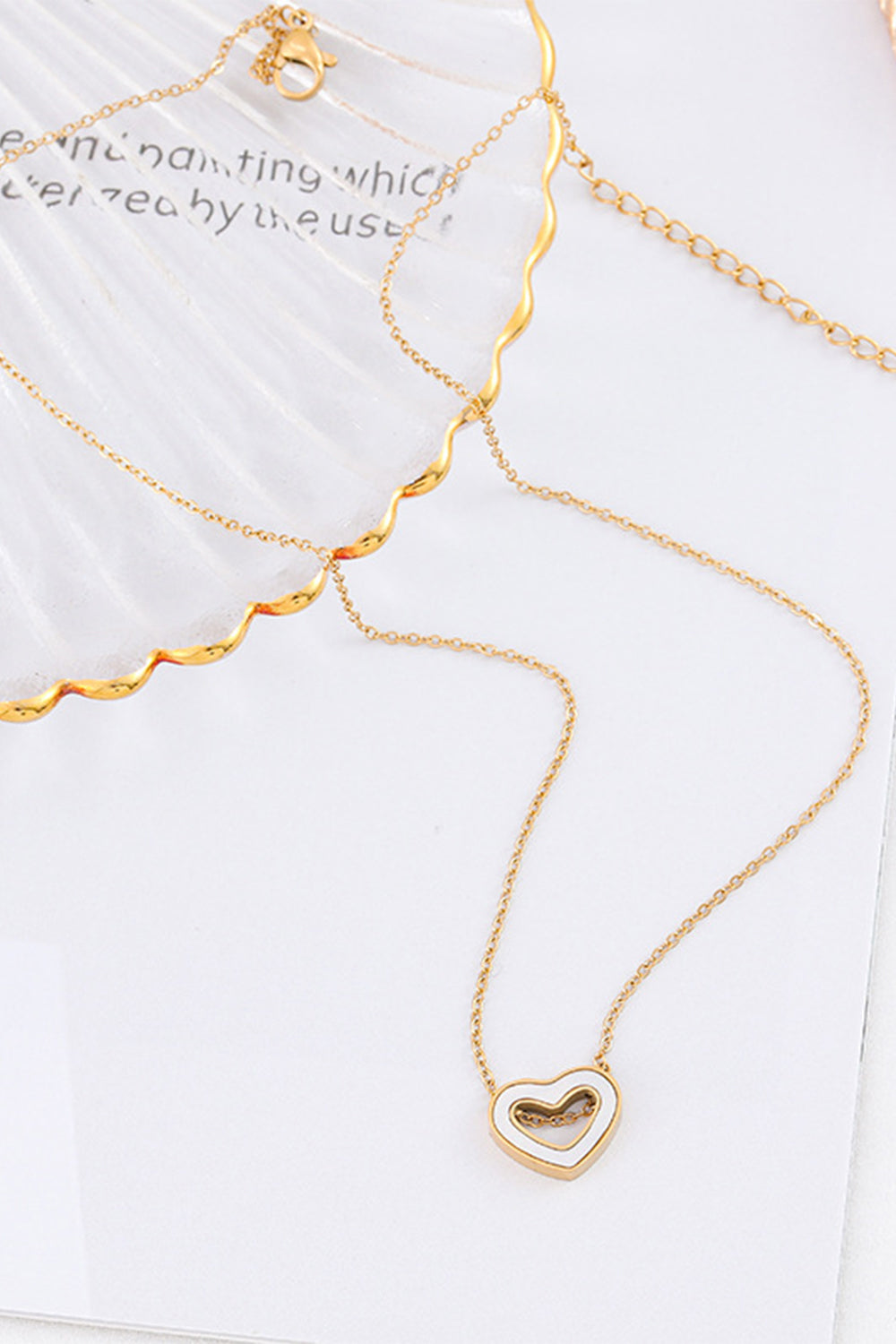 Golden Heart Necklace