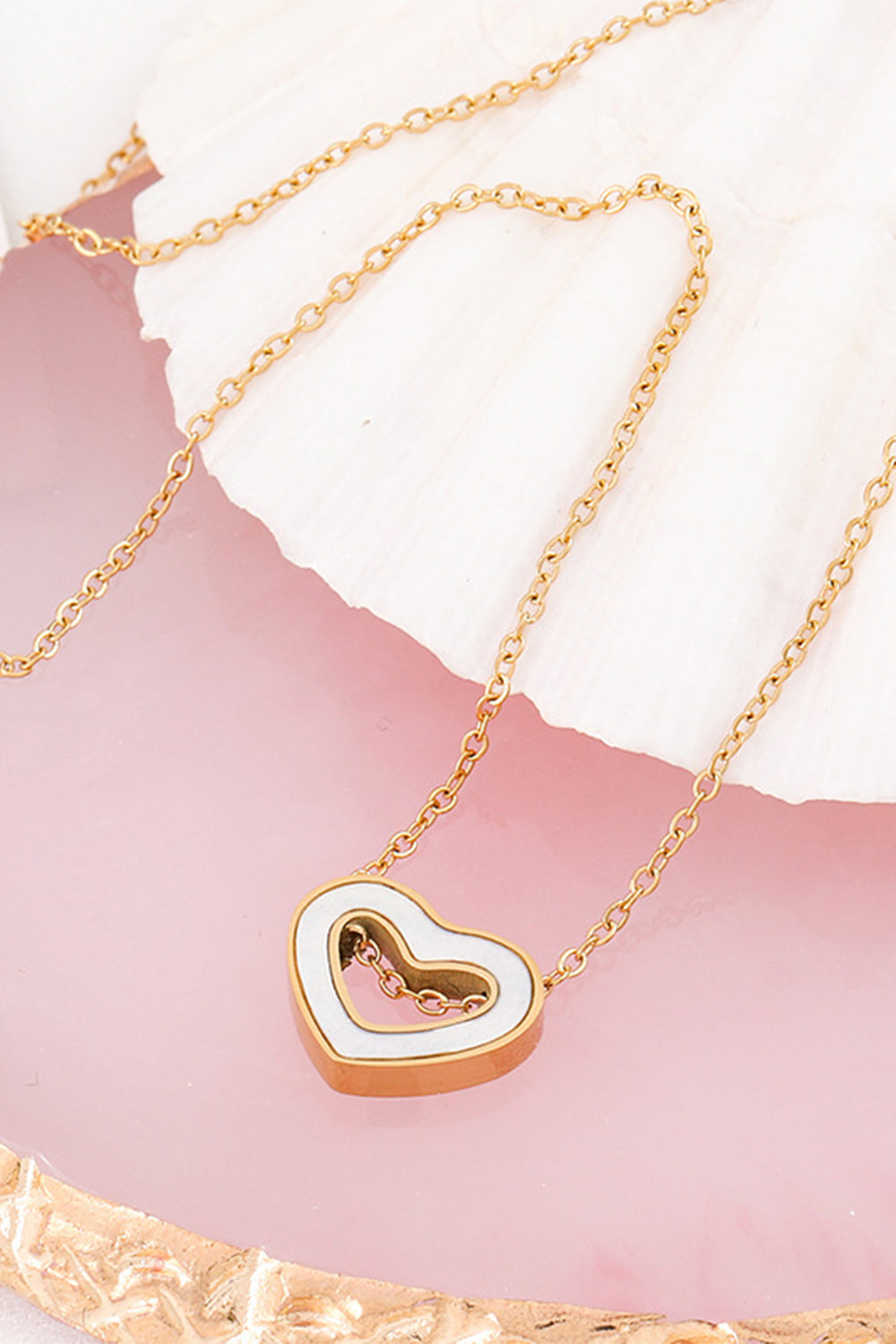 Golden Heart Necklace