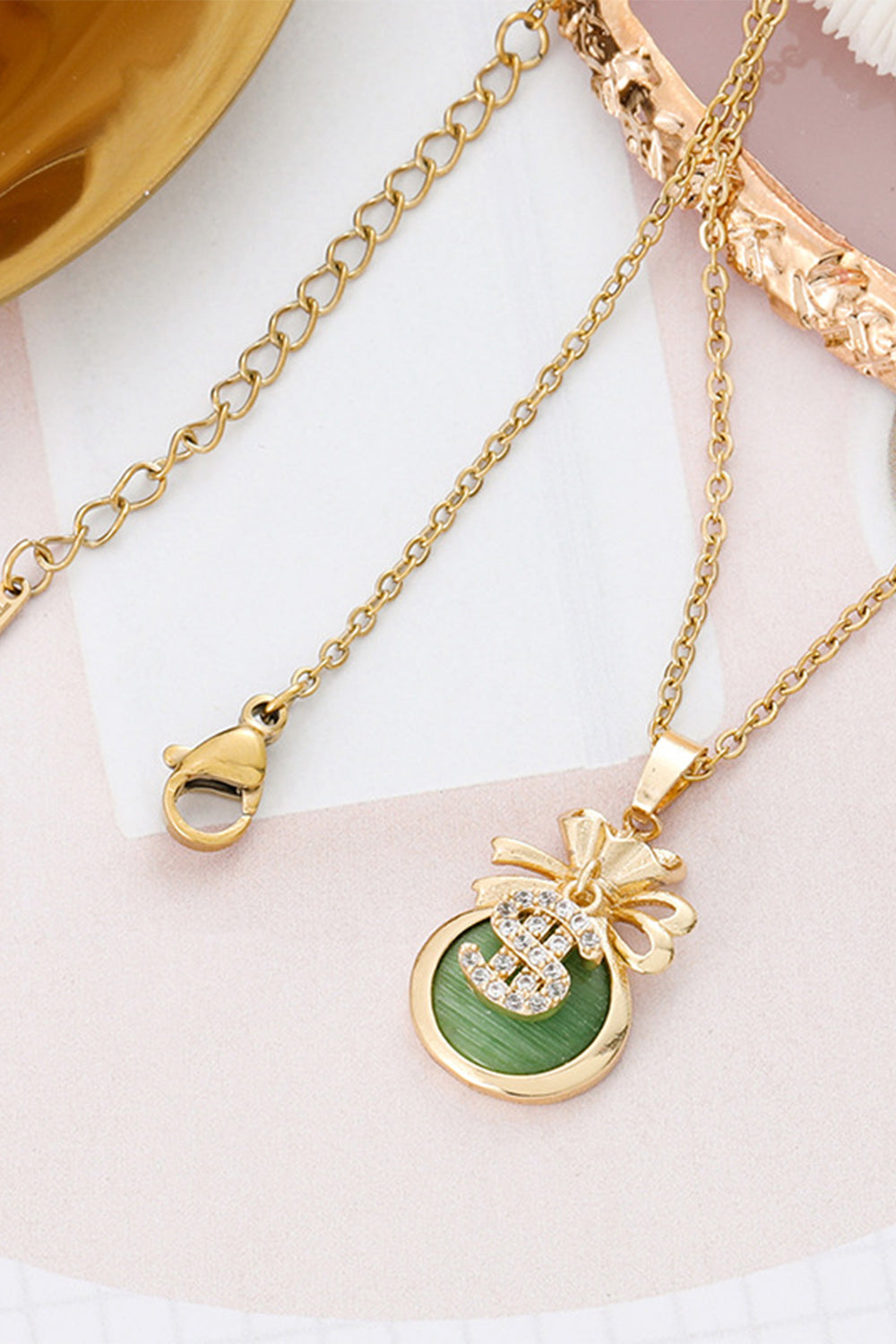 Golden Money Bag Necklace