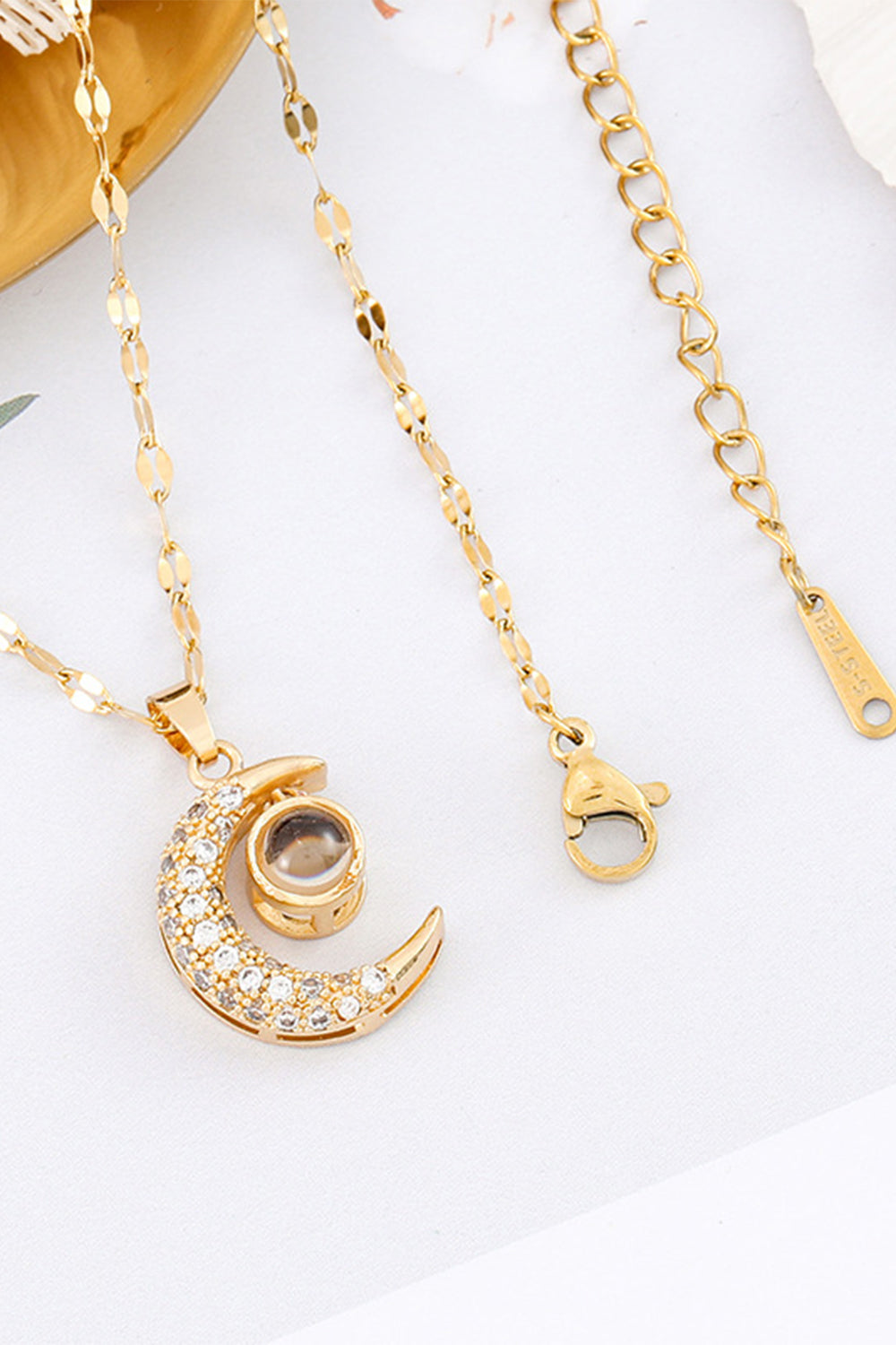 Golden Moon Necklace