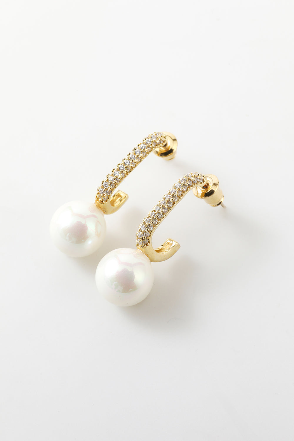 Pearl Water Drop Earrings