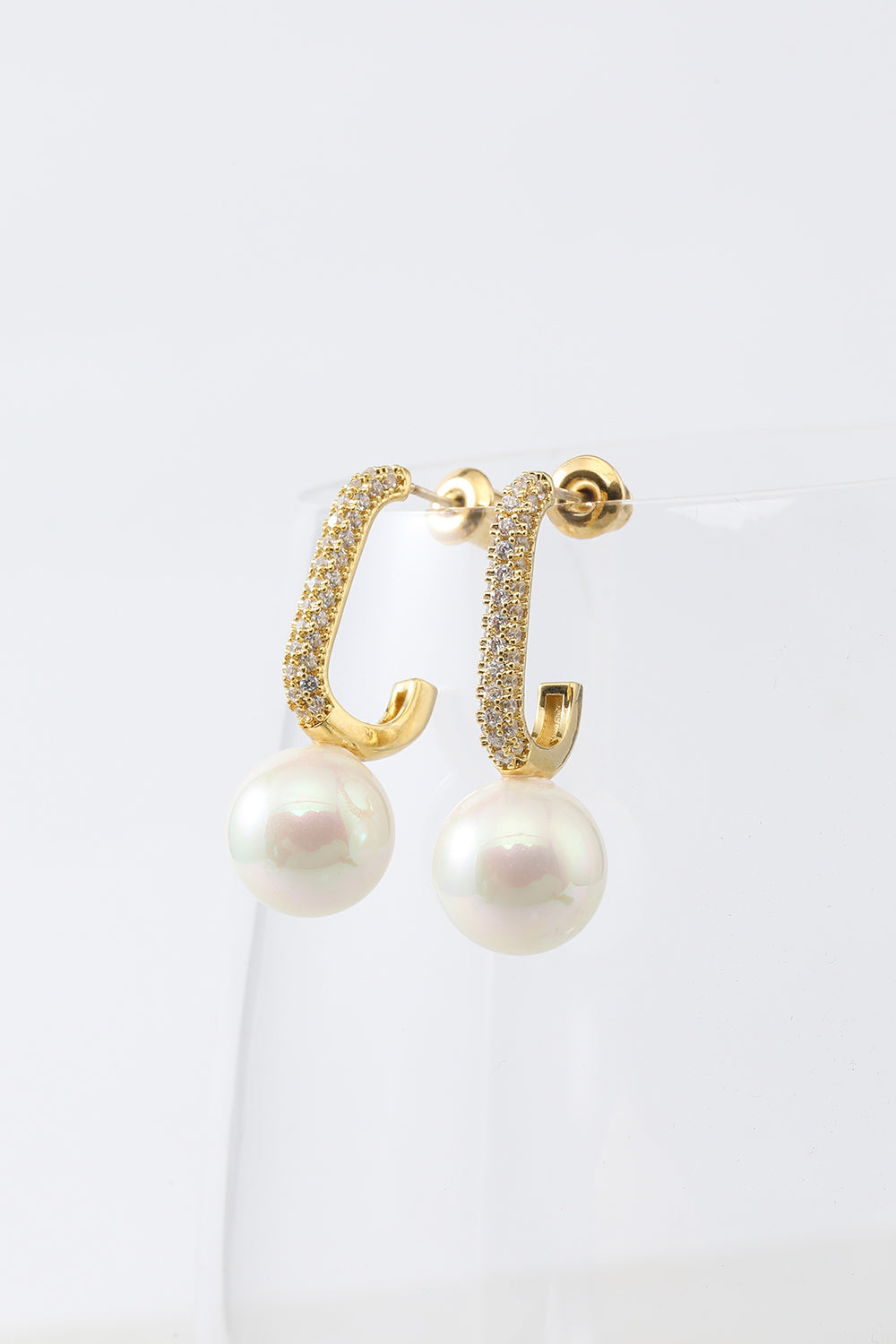 Pearl Water Drop Earrings