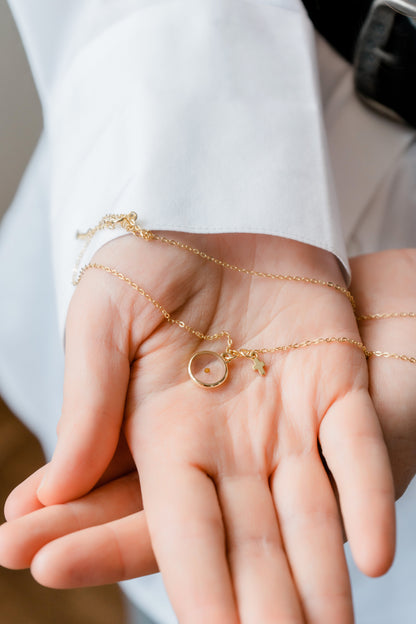 Dainty Cross - Sterling Silver Necklace