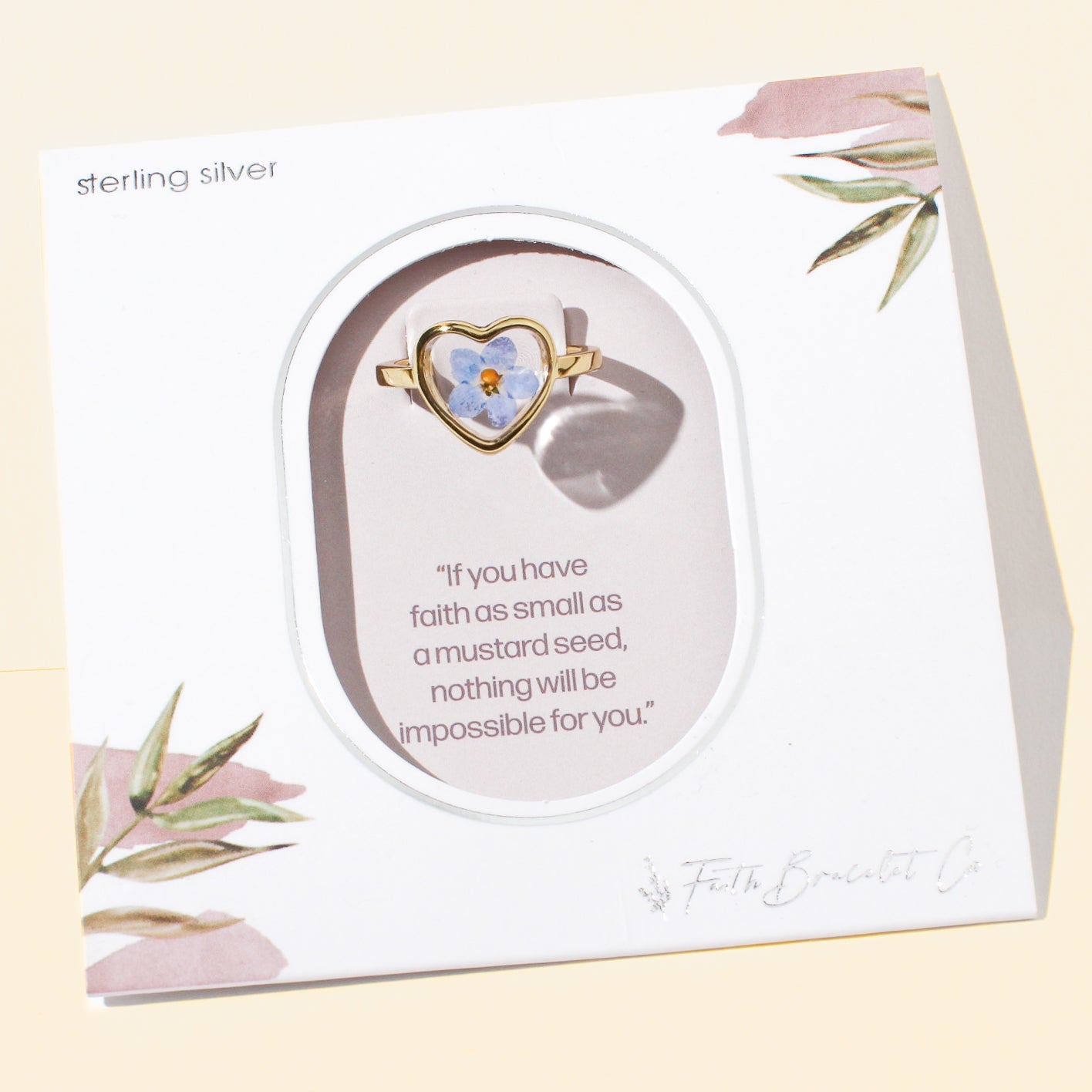 Your Season is Here! - Sterling Heart Ring