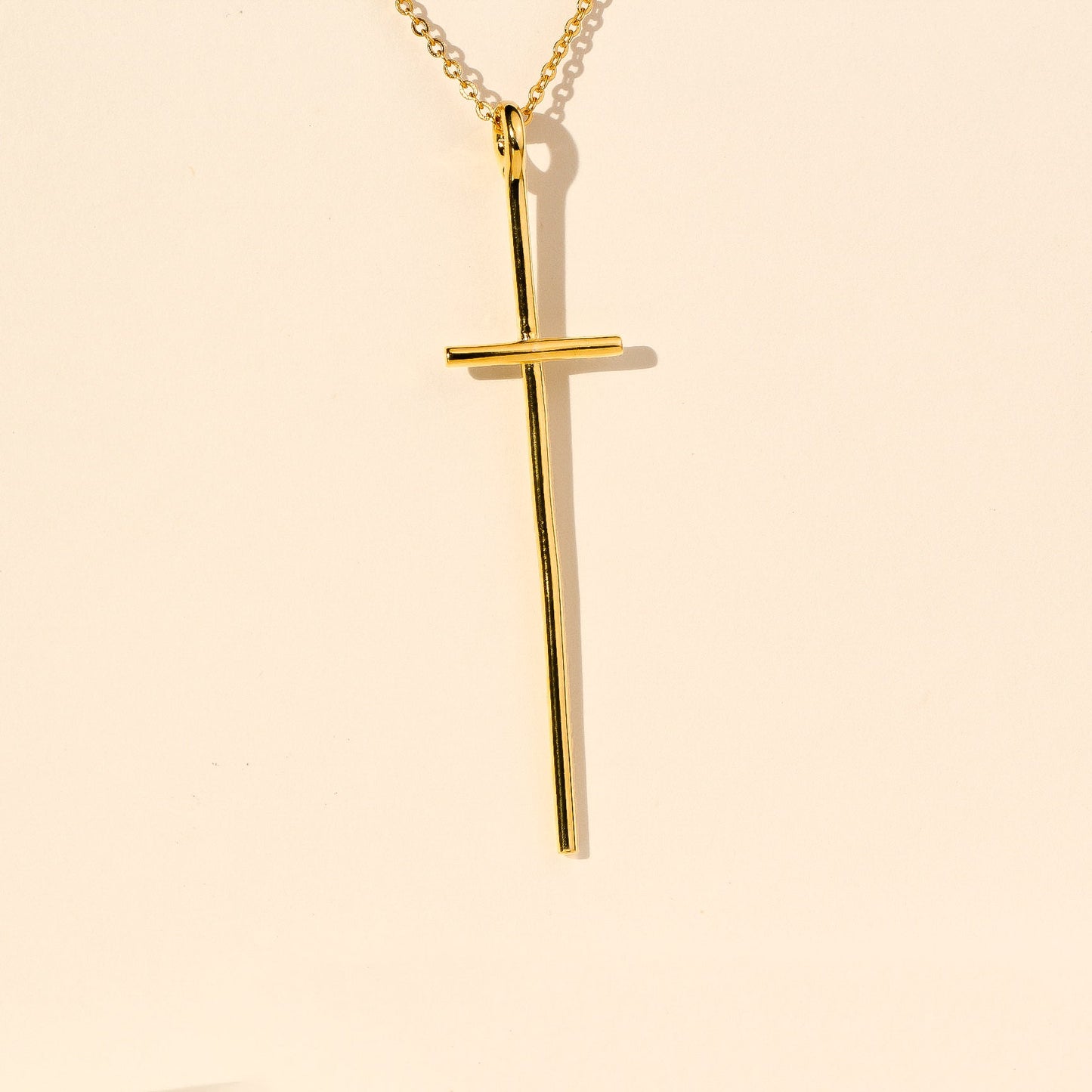 A Cross to Hold Onto - Sterling Necklace