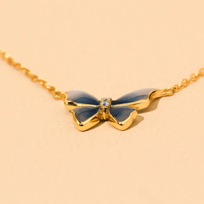 Butterfly Season - Sterling Necklace