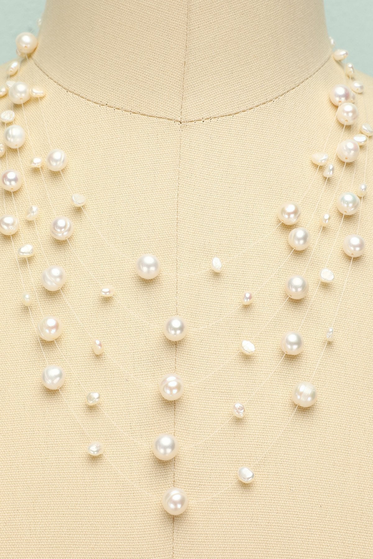 Layered Pearl Necklace