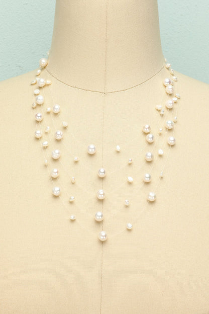 Layered Pearl Necklace