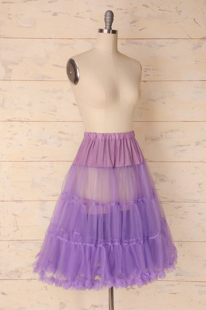 Purple Tulle Petticoat