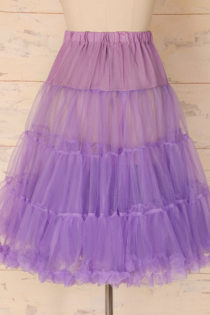 Purple Tulle Petticoat