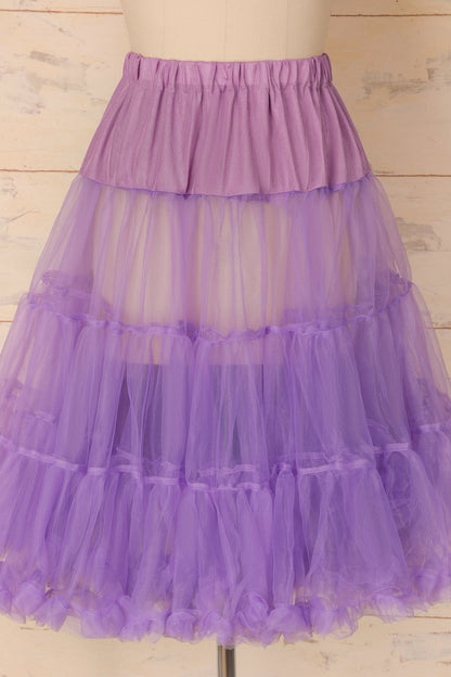 Purple Tulle Petticoat