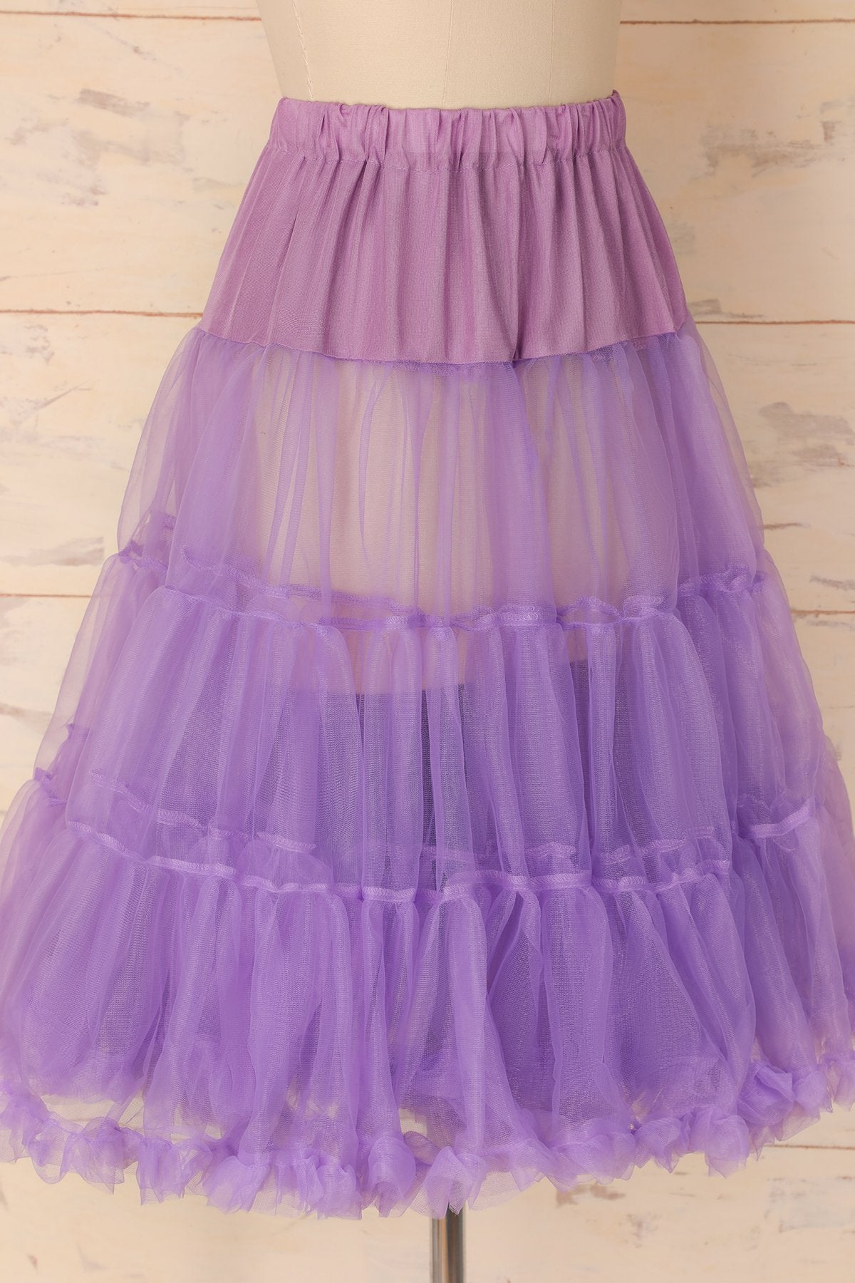 Purple Tulle Petticoat