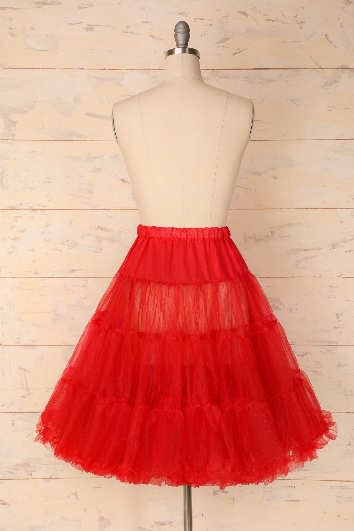 Tulle Red Petticoat