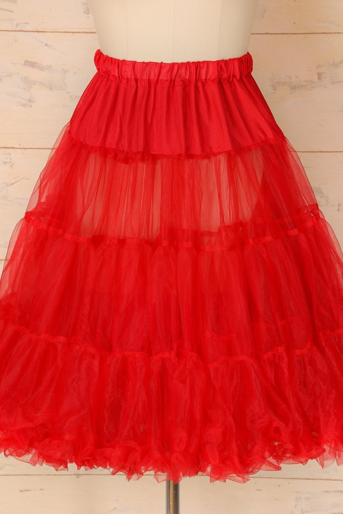 Tulle Red Petticoat